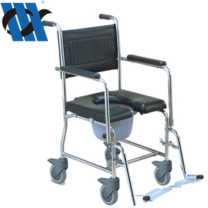 Silla de ruedas motorizada para ancianos con ruedas PU colchón Flding cómoda silla de ruedas - Product Image 3