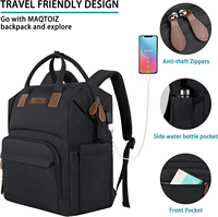 Sac à dos isotherme multifonctionnel et imperméable 2026 pour ordinateur portable avec port de chargement USB 17L – Idéal pour le travail, les pique-niques et les voyages