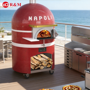 <span class=keywords><strong>Forno</strong></span> <span class=keywords><strong>a</strong></span> <span class=keywords><strong>Legna</strong></span> e Gas Elettrico Commerciale di Grandi Dimensioni <span class=keywords><strong>per</strong></span> Interni, con Base Girevole Automatica in Pietra <span class=keywords><strong>per</strong></span> Pane - Product Image 1