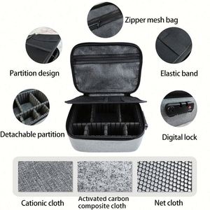 Activated Carbon Deodorization EVA Digital Lock <b>Tool</b> Case Multifunction <b>Tool</b> <b>Kits</b> Storage <b>Bag</b> - Product Image 6