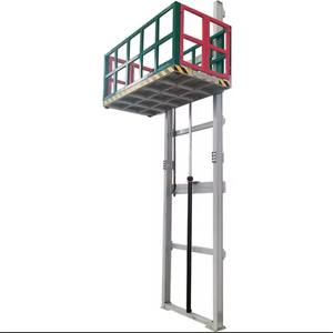 液压重载仓库货物升降垂直货物升降平台货运电梯 - Product Image 4