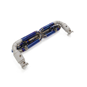 Tubo de escape de titanio OUCHI Catback para <span class=keywords><strong>Porsche</strong></span> 911 <span class=keywords><strong>Turbo</strong></span> S <span class=keywords><strong>991</strong></span>,2 3,8 T 2016-2019 silenciador de salidas cuádruples con válvula - Product Image 1