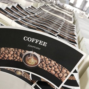 Oem Cốc Giấy dùng một lần cho đồ uống lạnh tùy chỉnh kích thước và logo bền được làm từ giấy & bìa - Product Image 1