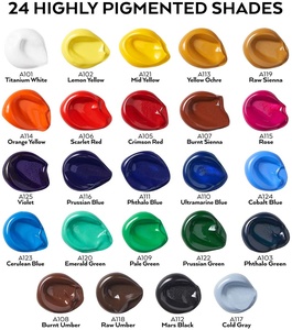 Calidad de artista profesional, suministro de arte <span class=keywords><strong>Liquitex</strong></span>, pintura acrílica de oro rosa metálico verter, tubo acrílico medio, pintura para pintar - Product Image 2