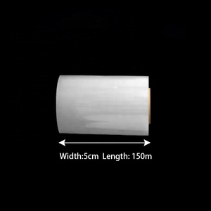 Stretch folie Gute Dehnung 20 Mikron 50mm für Möbel Schrumpf folie von Hand Stretch Jumbo Rollfilm - Product Image 2