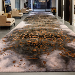 Alfombra Comercial Axminster para Hotel, Alfombra de Lana de Lujo para Vestíbulo, Salón de Baile, Alfombra de Lana para Vestíbulo de Hotel, Alfombra para Sala de Estar, Color Azul - Product Image 1