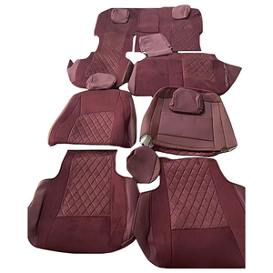 WING Ensemble complet de protection de siège de premier ordre Accessoires d'intérieur Housse de siège de <span class=keywords><strong>voiture</strong></span> en tissu pour Toyota Hilux Vigo Revo 2005 2016 2022 - Product Image 2