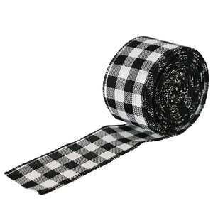 DIY 리본 삼베 크리스마스, 와이어 트리 리본 리본 크리스마스 리본 장식 - Product Image 6