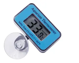 -50 ~ 70 Wasserdichtes digitales LCD-Aquarium Aquarium Thermometer Saugnapf Tauch wasser temperatur messer Temperatur regelung