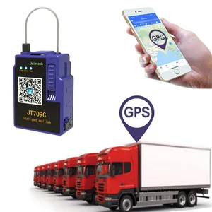 车队跟踪全球定位系统跟踪器GSM应用遥控解锁卡车集装箱跟踪全球定位系统锁跟踪器智能锁