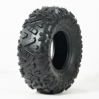 Pneus tout-terrain JUNKAI 19x7.00-8 sans chambre à air pour VTT/voiturette de golf/Segway avec design à crampons profonds - Nouvelle garantie de 12 mois
