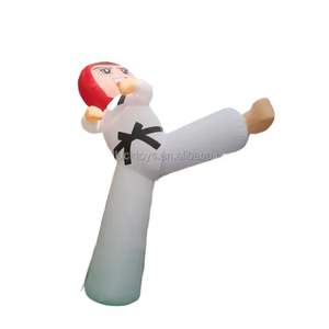 Chine Usine Conception Personnalisée Gonflable Taekwondo Kicking Boy <span class=keywords><strong>Deux</strong></span> Jambes Sky Dancer tube <span class=keywords><strong>homme</strong></span> pour Publicité Gonflables - Product Image 1