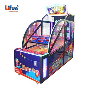 LIFUN Crazy Clown Ticket Redemption Arcade Game Machine Coin Operated <strong>Ball</strong> Throwing Game Machine for Game Centers and FECs - Product Image 2
