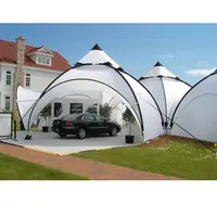 Büyük açık örümcek kubbeli çadırlar, araba sergi gölge tente büyük olaylar için çadır