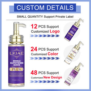 Siero Viso Personalizzato Double Gluta PLUS, Sbiancante Perfetto, Anti-Età, Idratante, con Niacinamide e Oro 24K - Product Image 4