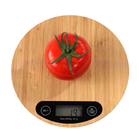 Balance de cuisine numérique en bois 5kg/1g, balance de précision pour bijoux, café et laboratoire