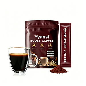 Café en Polvo Herbal Yyanst para la Vitalidad Diaria, Bolsa Reutilizable y Sobres Individuales, Bebida Instantánea a Base de Plantas para el Bienestar - Product Image 1