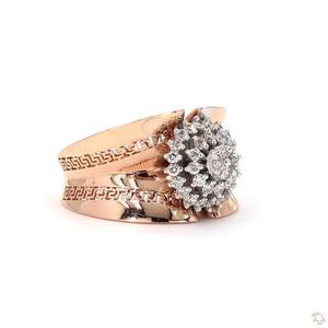 Premium Gold <b>Diamond</b> <b>Ring</b> for Women Stylish Fine Jewelry Wedding Engagement Daily Wear Designer Collection - Product Image 3