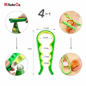 Mới Nhất Mới Đa Chức Năng Container Chai Nắp Có Thể Jar Opener Với Chống Trượt Grip