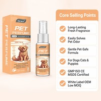 Parfum pour animaux Graci 60ml, parfum frais longue durée pour chien et chat, spray désodorisant antistatique, vente en gros, fabricant OEM ODM