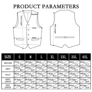 <span class=keywords><strong>Gilet</strong></span> de <span class=keywords><strong>costume</strong></span> boutonné à col en V, rose et uni, pour hommes, avec 5 boutons, coupe régulière, pour <span class=keywords><strong>costume</strong></span> ou smoking - Product Image 5