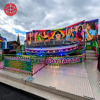 Attrazione Meccanica Tagada per Parchi Divertimento in Vendita, 40 Posti, Giostra Tagada, Attrazioni per Fiere, Giochi Meccanici Tagada per Parchi