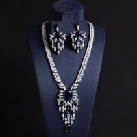 Ensemble de bijoux de mariage indien accessoires pour femmes en zircon parures de bijoux africains pour mariage en gros