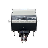 Caravanes de camping professionnelles personnalisées pour applications extérieures, remorques de voyage, maisons mobiles, camping-cars