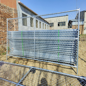 6x12 di động sắt mạ kẽm tạm thời xây dựng Chuỗi liên kết hàng rào tấm - Product Image 6