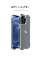 Étui de téléphone portable invisible antichoc en PC avec béquille anti-chute, nouveau design, pour iPhone 16 Pro Max