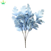 Tiges florales de chêne artificielles feuilles de soie branches arbustes pour Vases remplissage automne mariage porches cours Table Vase décoration