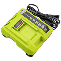 Chargeur de batterie Li-ion haute capacité ignifuge 40V 35W avec port PD DC, remplacement pour batteries d'outils électriques sans fil, charge rapide