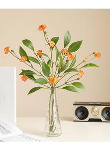 Decorazione per festa di nozze a casa finta <span class=keywords><strong>Primula</strong></span> malacoides ramo arredamento <span class=keywords><strong>fiore</strong></span> <span class=keywords><strong>fiore</strong></span> di ciliegio fiori artificiali - Product Image 4