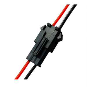 Kabel Terminal SM 2pin Kabel Penghubung Pria dan Wanita SM2.54 Kabel Penghubung Terminal Dua Posisi Jalur Ekstensi Lampu Otomatis Led - Product Image 3