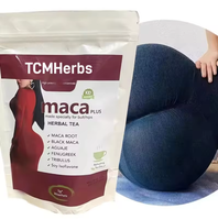 Thé en poudre amincissant biologique à base de maca noire et de fenugrec OEM, 100g/paquet, beauté pour adultes, durée de conservation de 2 ans