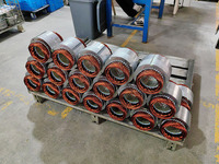 Motor Induksi AC Tiga Fasa 37KW 50HP 380V 3000 RPM 50Hz IE2 Tahan Tetes Rangka Pemasangan Kaki 200L