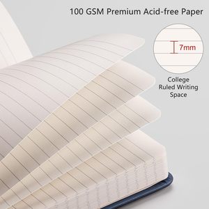 Cuadernos de tapa dura personalizados B5 A5 A6 Pu logotipo grabado con láser cuaderno de plan diario único - Product Image 3