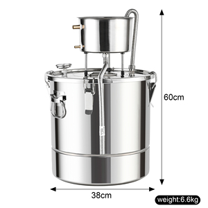 Petit équipement de distillation et de brassage en acier inoxydable pour alcool, vin blanc, vin rouge, vin de riz, matériel de vinification - Product Image 2