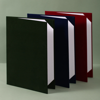 Porta Diplomas de Terciopelo con Logotipo Personalizado, Grabado en Caliente, Impresión UV, Cubierta para Documentos de Premiación para Ceremonia de Graduación