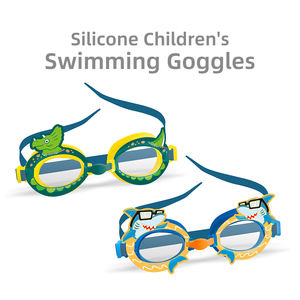 2024 लोकप्रिय सिलिकॉन बच्चों को तैरने वाले गोगल्स-शार्क बच्चे गर्मियों के आउटडोर वाटर प्ले - Product Image 2