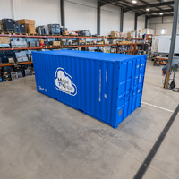 Maison conteneur de bureau mobile, cabine de travail insonorisée extérieure, pièce modulaire préfabriquée pour jardin et usage professionnel