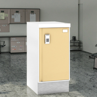 Armoire de sécurité pour pharmacie en acier inoxydable moderne avec serrure électronique, suivi d'audit, accès biométrique, substances contrôlées, hôpital, médicaments