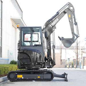 TE35S toros รถขุดขนาดเล็กเครื่องยนต์ yanmar 3.5ตัน CE เครื่องขุดสำหรับการก่อสร้างอนุรักษ์น้ำในฟาร์ม - Product Image 2