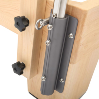 Reformer Pilates Demi-Tourneuse en Érable Massif de Qualité Supérieure, Équipement de Fitness Professionnel Haut de Gamme pour Studio de Pilates, Logo Personnalisé