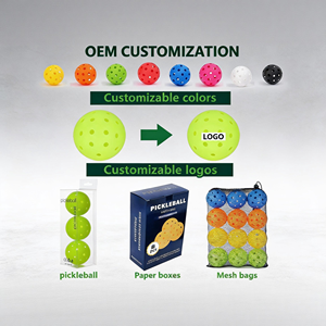 ลูกพิคเคิลบอล Factory Direct X40 Hard PE แบบ 40 รู สำหรับการแข่งขันกลางแจ้ง น้ำหนักเบา ราคาโรงงาน รับทำโลโก้ตามสั่ง - Product Image 5