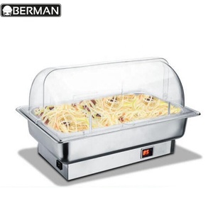 Wholesale Commercial Kitchen Equipment Food Warmer Electric Induction Chafer Chafing Dish Stainless Steel <strong>Buffet</strong> <strong>Server</strong> for Sale - Product Image 5
