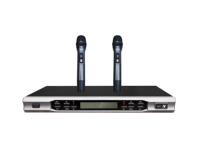Microphone sans fil portable professionnel pour karaoké et chant