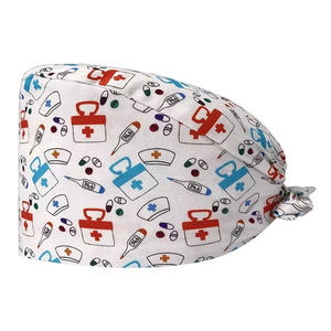 Reusable <b>Scrub</b> <b>Caps</b> PP Non-Woven Lightweight Hospital Medical Staff Surgical Head <b>Cap</b> with Double Elastic - Product Image 2