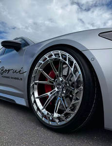 Rines Monobloque Cromados Forjados Borui de Carreras 5X112 5X120 5X114.3 para <span class=keywords><strong>BMW</strong></span> M2 M3 E39 <span class=keywords><strong>E46</strong></span> M4 M5 E34 de 18 <span class=keywords><strong>19</strong></span> 20 21 22 23 Pulgadas - Product Image 2