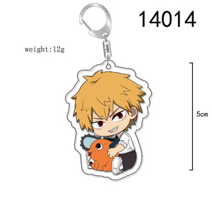 Llavero de acrílico de anime Chainsaw Man, figura de dibujos animados de Denji, Pochita, Makima, <span class=keywords><strong>Hayakawa</strong></span> <span class=keywords><strong>Aki</strong></span>, accesorios para llaveros, regalo para colección de fans - Product Image 4